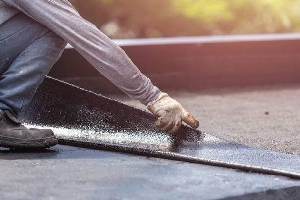 Professional Basement Waterproofing technician working in Friendsville, TN